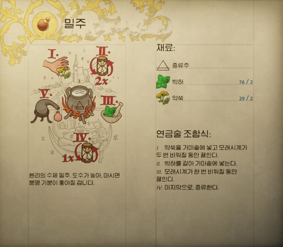 (킹덤컴2) 연금술 레시피 및 공략_15.jpg