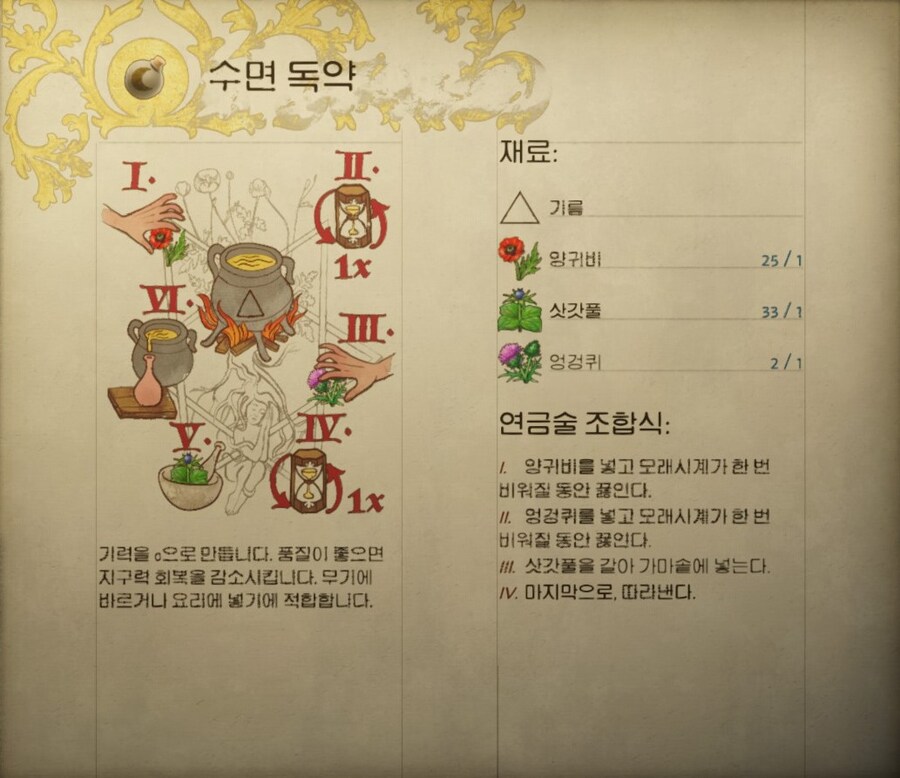 (킹덤컴2) 연금술 레시피 및 공략_19.jpg