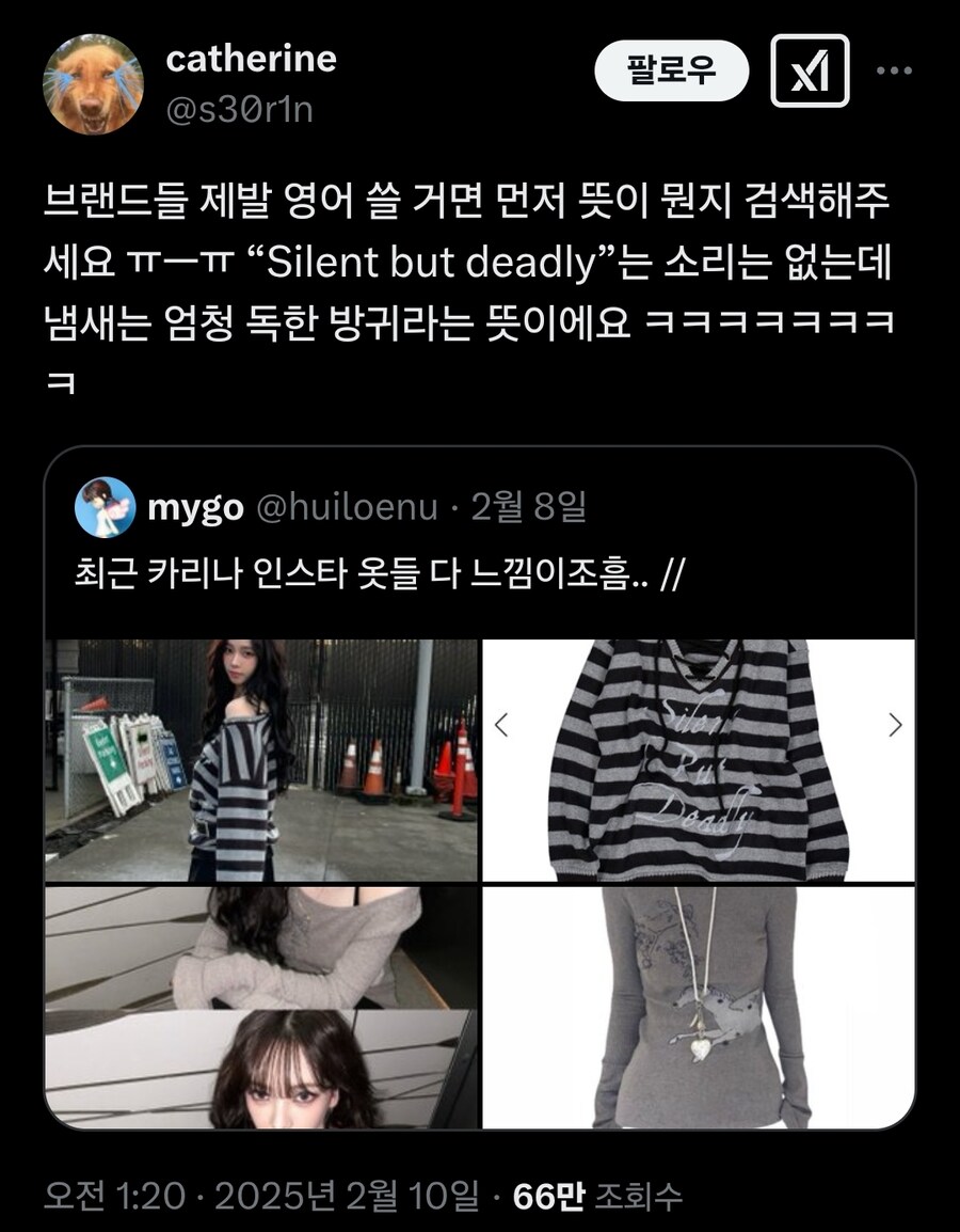 카리나가 입은 티 영어 뜻_1.jpg