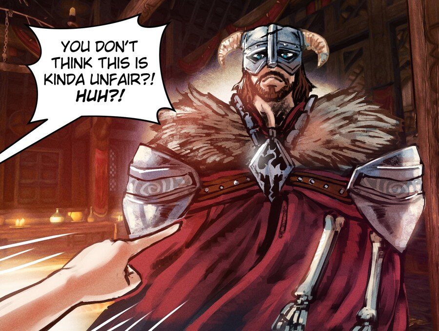 스카이림) 섹시 아머 모드에 불만이 많은 리디아 manhwa_2.jpg