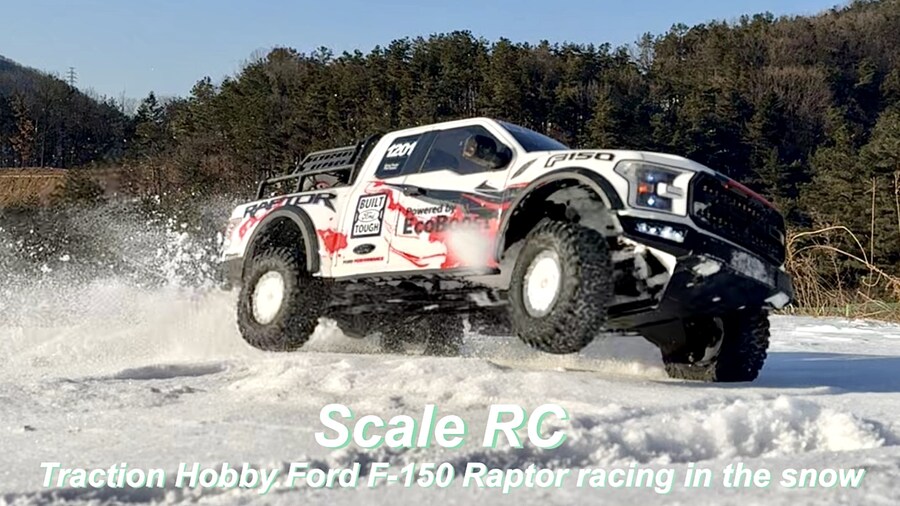 포드 F150 랩터 픽업트럭 RC 설원질주_4.jpg