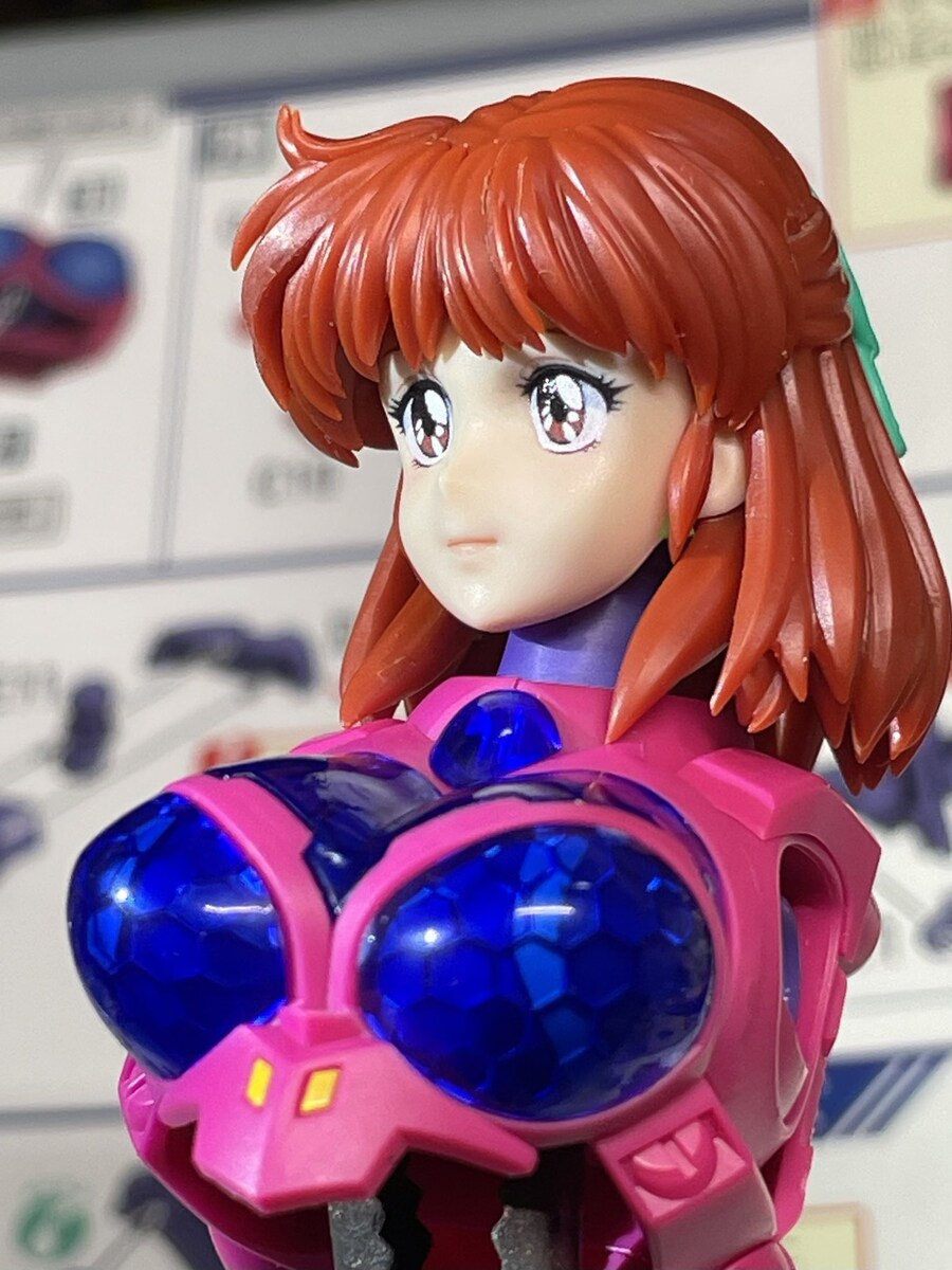 [맥스팩토리] PLAMAX 초음전사 보그맨 아니스 팜 샘플. 상반신 조립 이미지_5.jpg