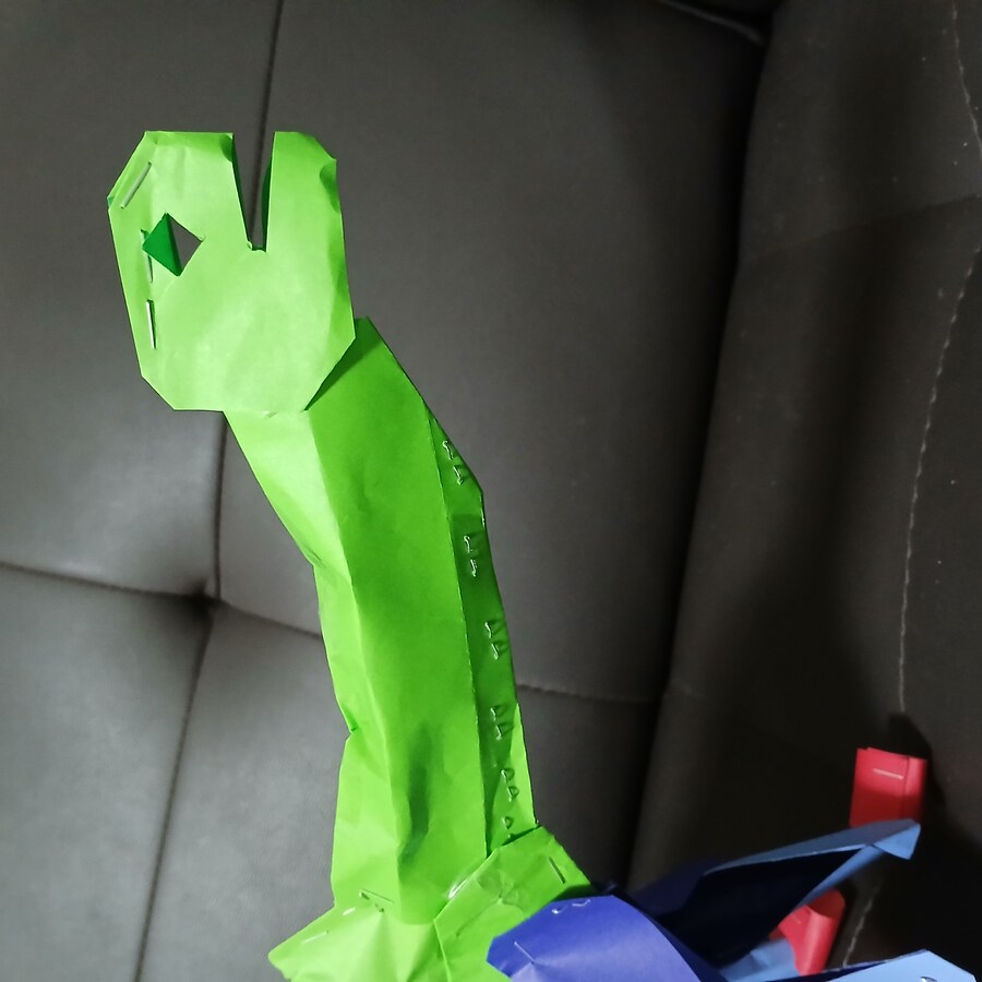 만들기) 색종이로 만든 공룡! + 은박지 고양이_8.jpg