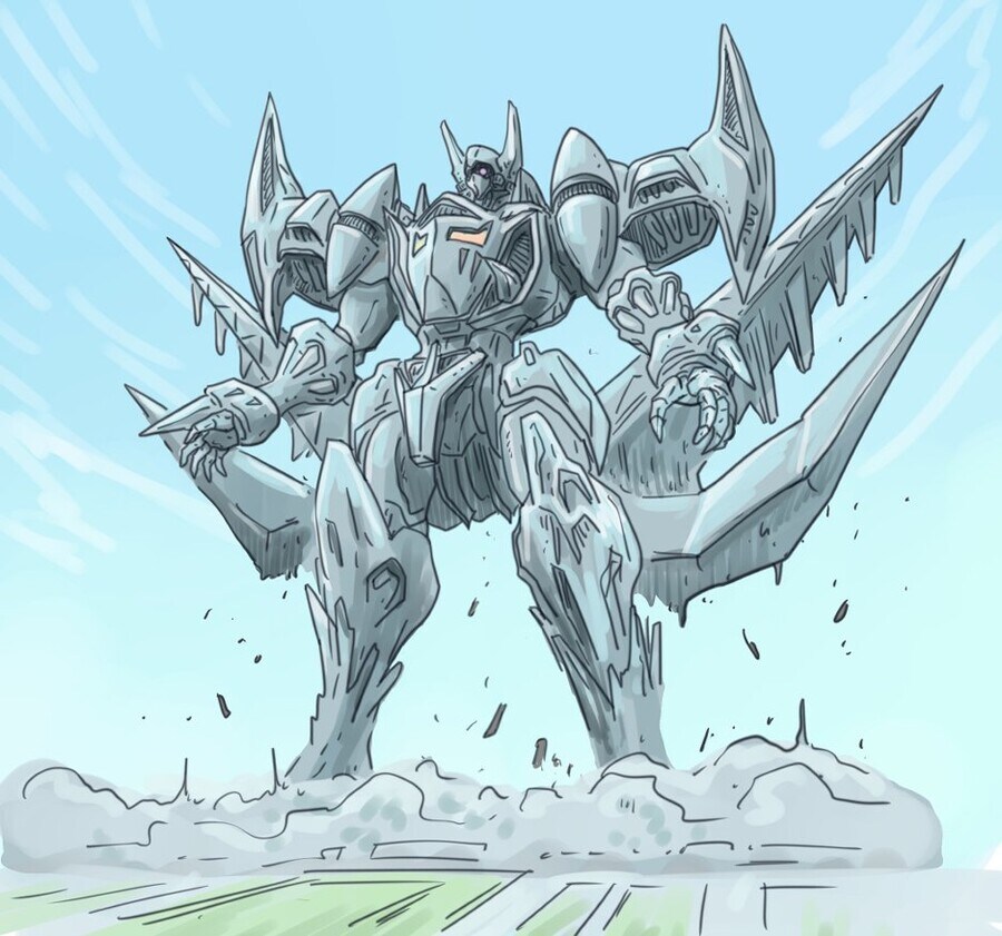 퍼스트 건담 초기 설정중 삭제된 거대 MS_3.jpg