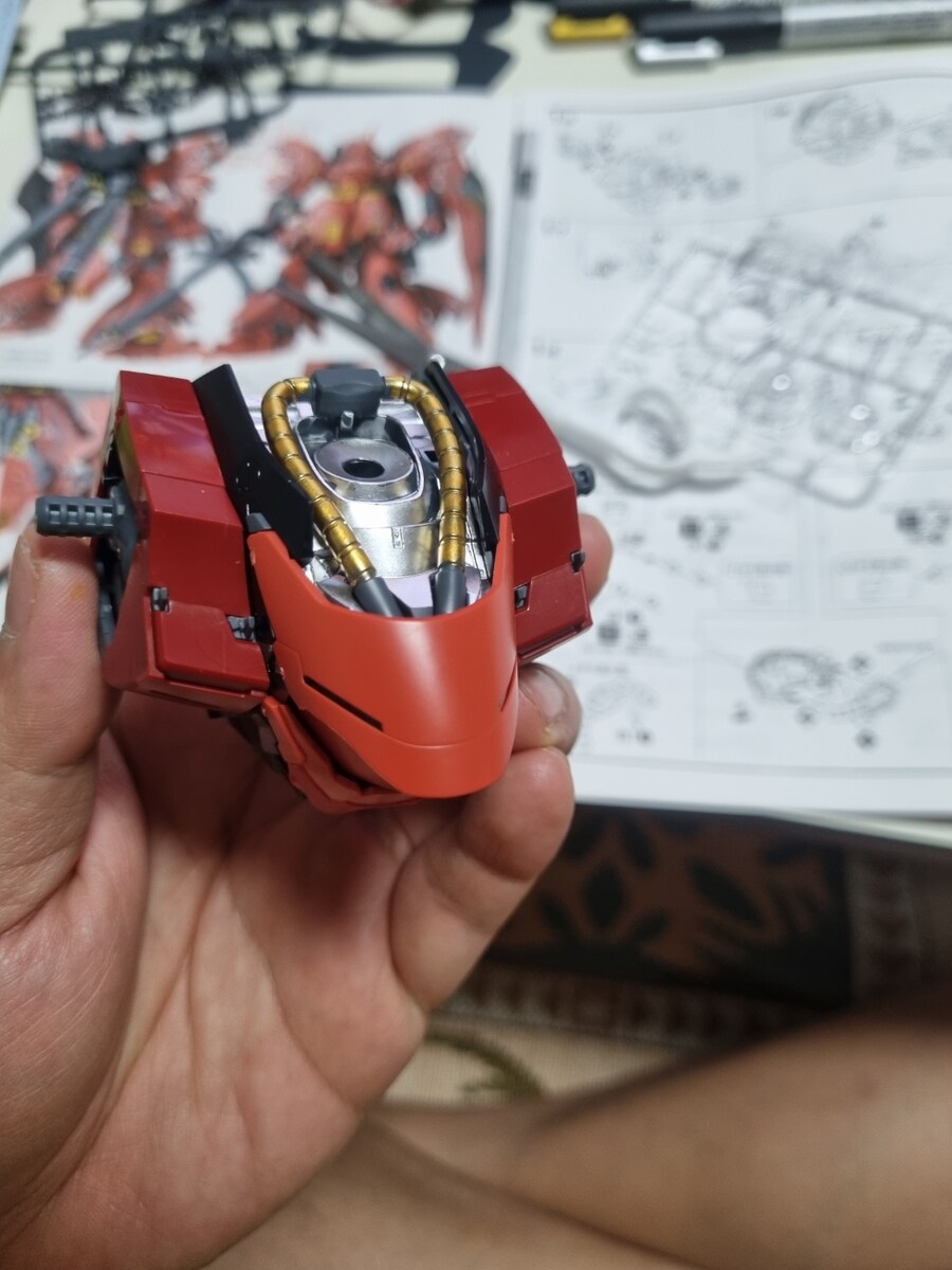 MG 사자비 버카 작업 중 (부분 도색)_2.jpg