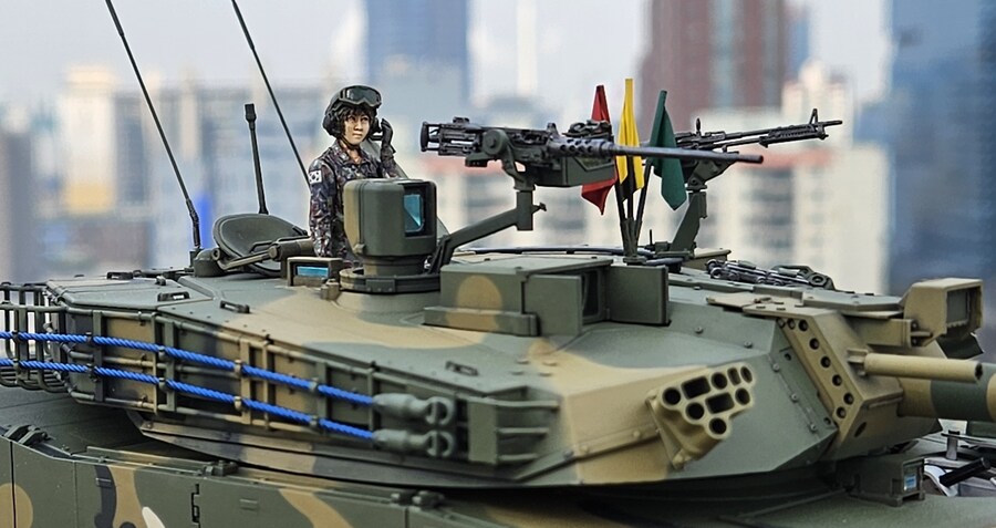 1/35 더스케일 ROK Army K1E1 (야외촬영을 곁들인..)_11.jpg
