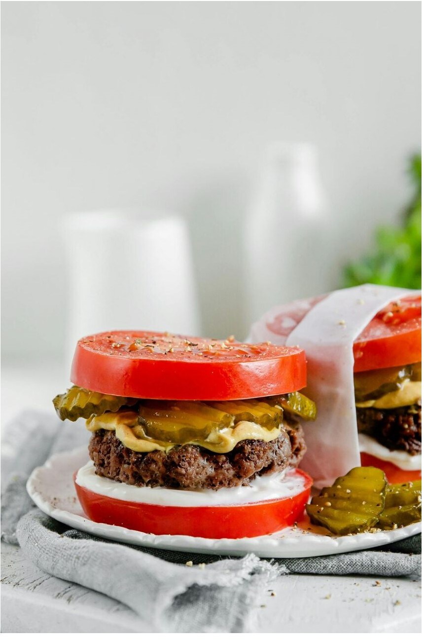 음식 왜 햄버거에 토마토를 넣지