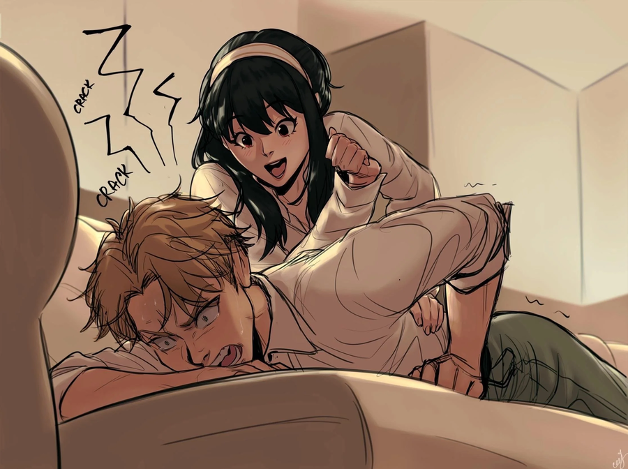 서로 안마해주는 부부_2.webp