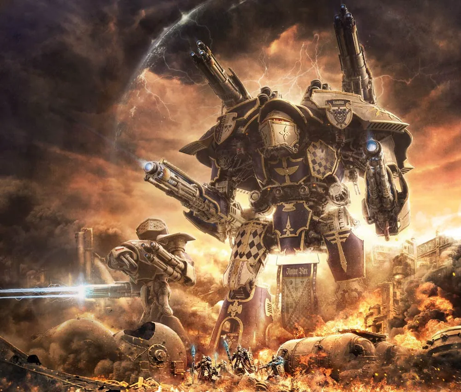 워햄40K) 의외로 기계교 스스로도 효율적이진 않다고 인정하는 병기_1.webp