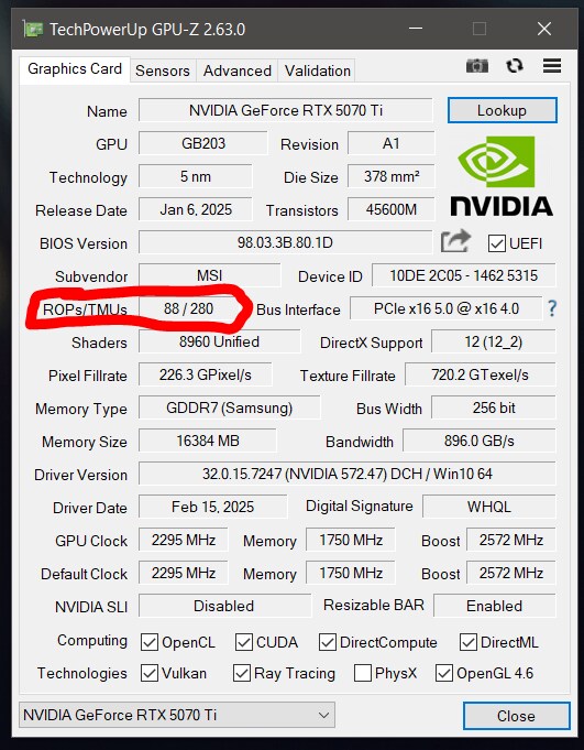 RTX 5070 Ti ROPs 누락으로 3DMark 성능 최대 11% 감소_1.png