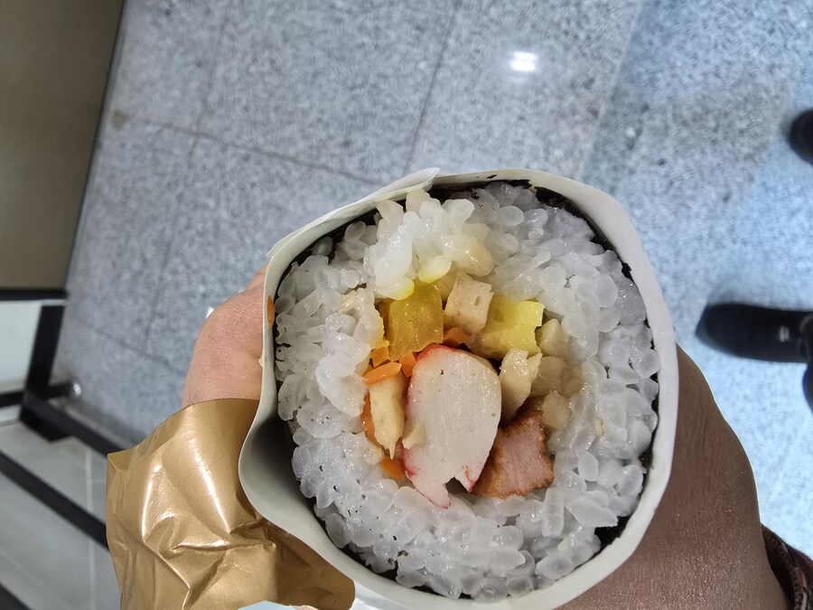 백종원 10주년 기념 김밥 후기. jpg_2.jpg