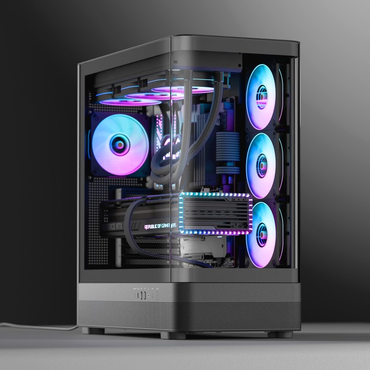 주식회사 싸이번 LIMPID Micro1과 EDGE CVZ9 어항 PC 케이스 출시