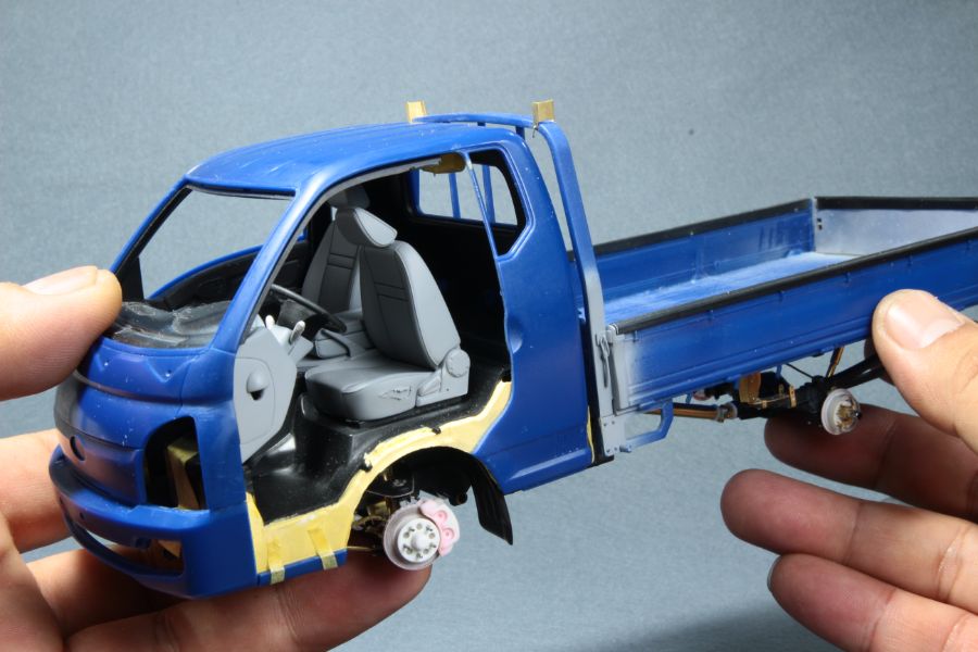 포터2 차체하부 프레임 프론트서스펜션 디테일업 및 가동식 개조_2.jpg