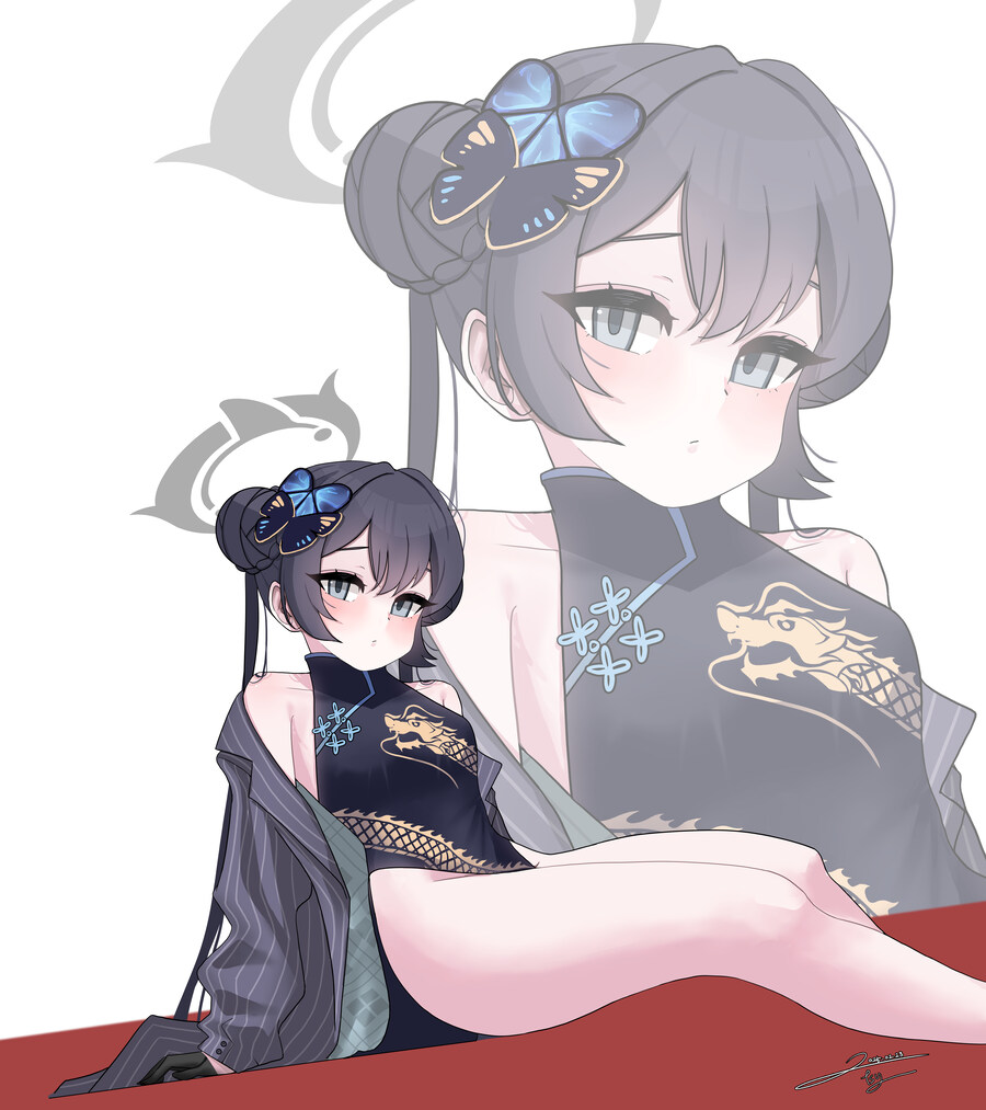 블루아카) 키사키 그려왔어용~!!_1.jpg