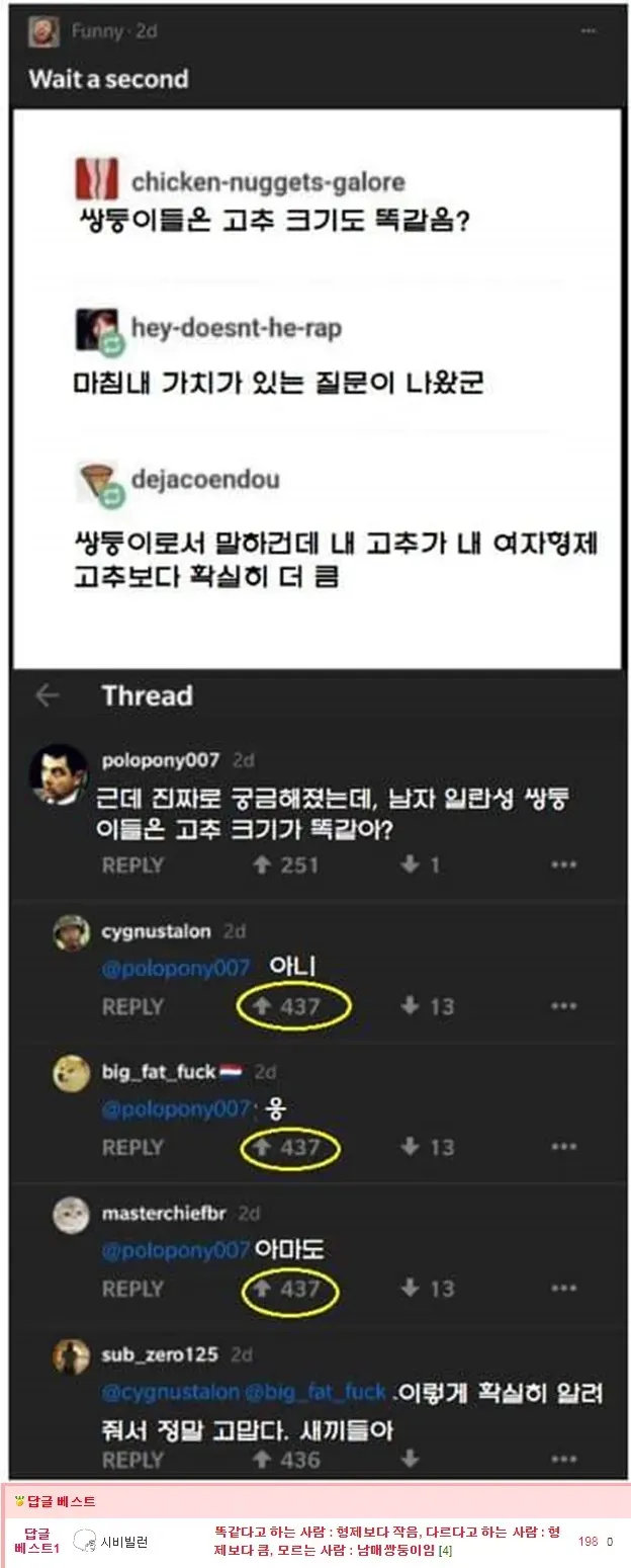쌍둥이들은 꼬추 크기도 똑같아?_1.webp