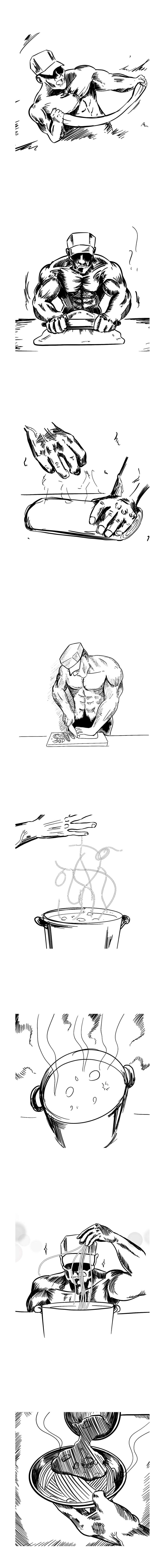 기합 넘치는 해병짜장 만드는 만화_2.jpg