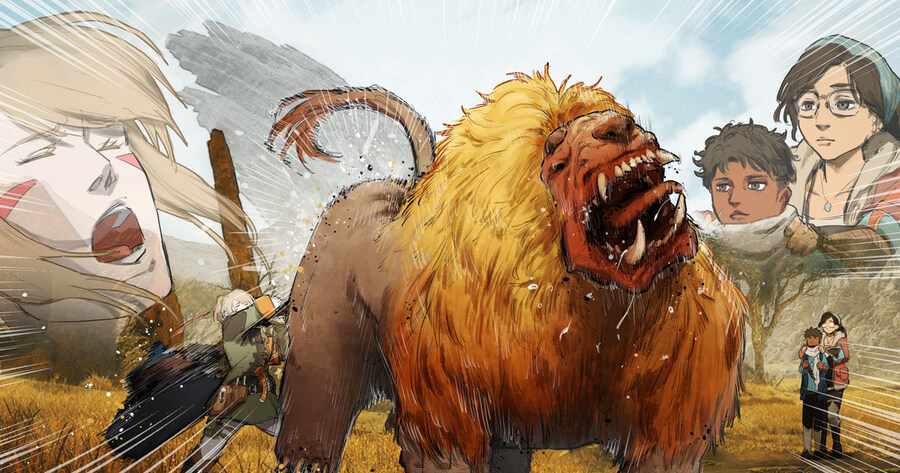 도샤구마를 수렵하는 훈타_1.jpg