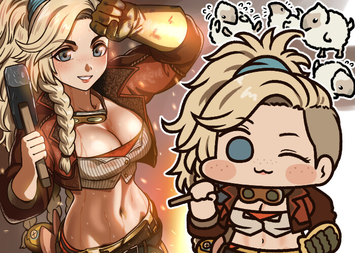 몬헌/재즈잭) 공장장의 진심 젬마_1.jpg