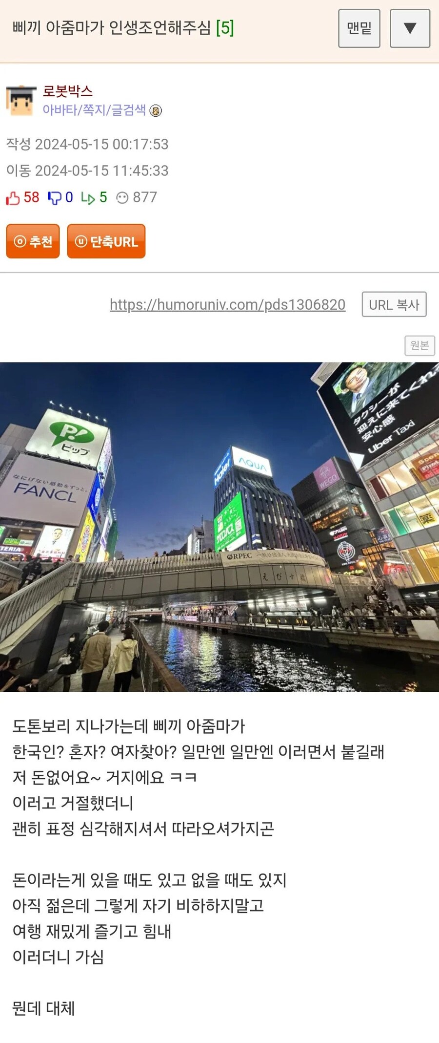 일본 삐끼 아줌마의 인생조언_1.jpg