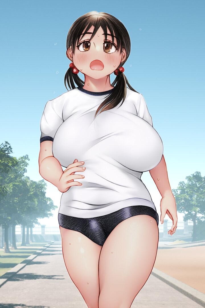 달리는 여자 엉덩이 만지는 여자_1.jpg