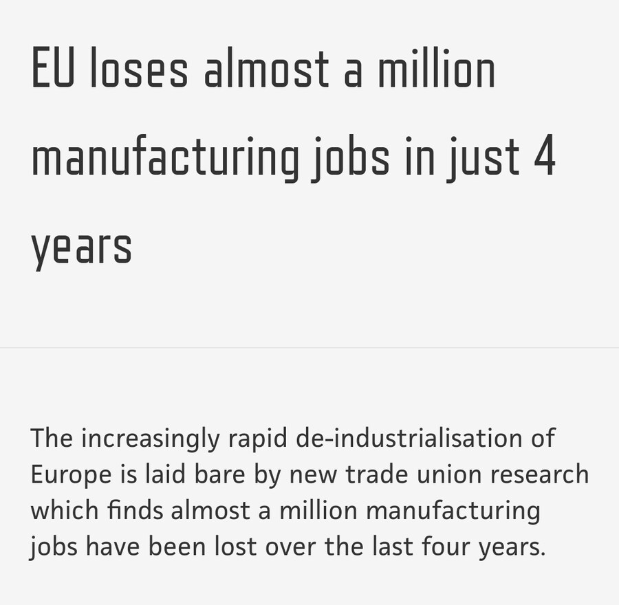 유럽 " 중국에 밀려 제조업 일자리 100만개 날라감 "_1.jpg