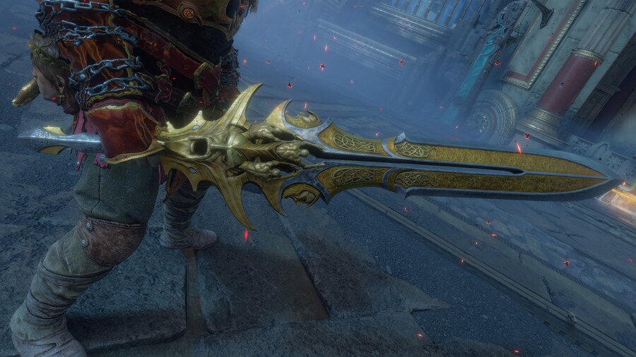 갓오브워) 각 무기별 크레토스의 취급_13.jpg