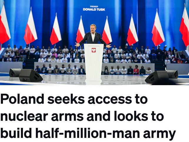 핵무장을 검토하고 있는 듯한 폴란드 근황_1.png