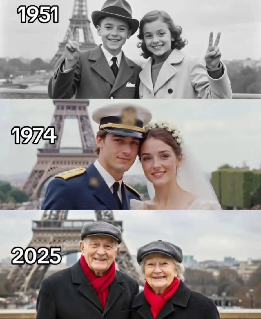 에펠탑에서 찍은 낭만 치사량 부부 사진.jpg_1.jpg