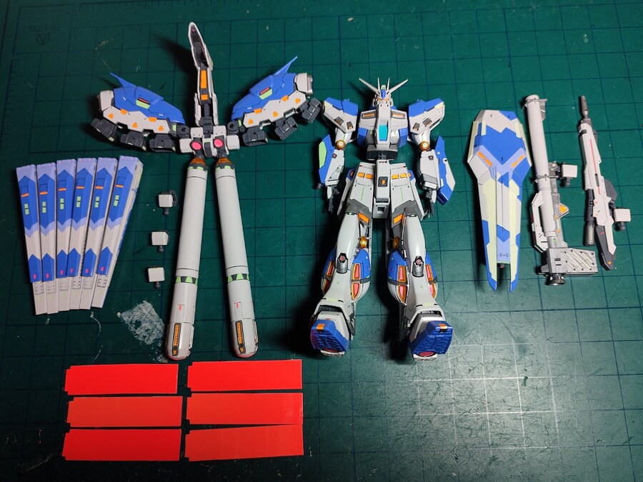 RG 하이뉴 건담 축광테이프 작업 마지막편(상체작업&간단 완성샷)_20.jpg