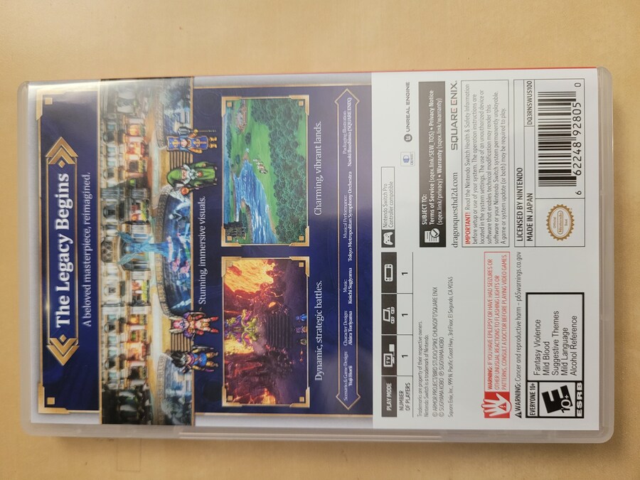 드래곤 퀘스트 3 HD-2D 리메이크 (북미판) + 아트북 (북미판)_5.jpg