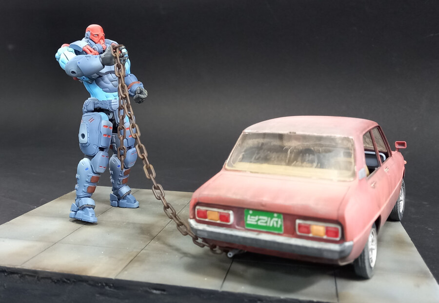 [ 억지설정 ] 아카데미 브리사 1/24 + 헥사기어 범프업 익스팬더 "차력쑈"_11.jpg