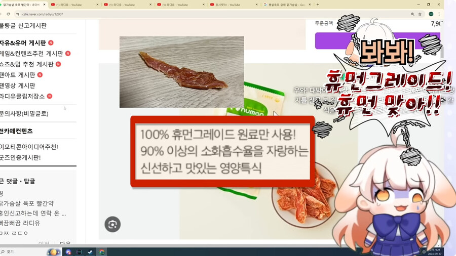시청자들이 자꾸 개밥먹는다고 해서 빡친 버튜버_50.jpg