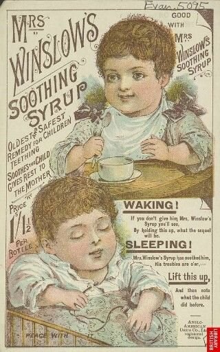 19세기에 엄청난 인기를 끌었던 아이들 진정시키는 시럽_1.jpg