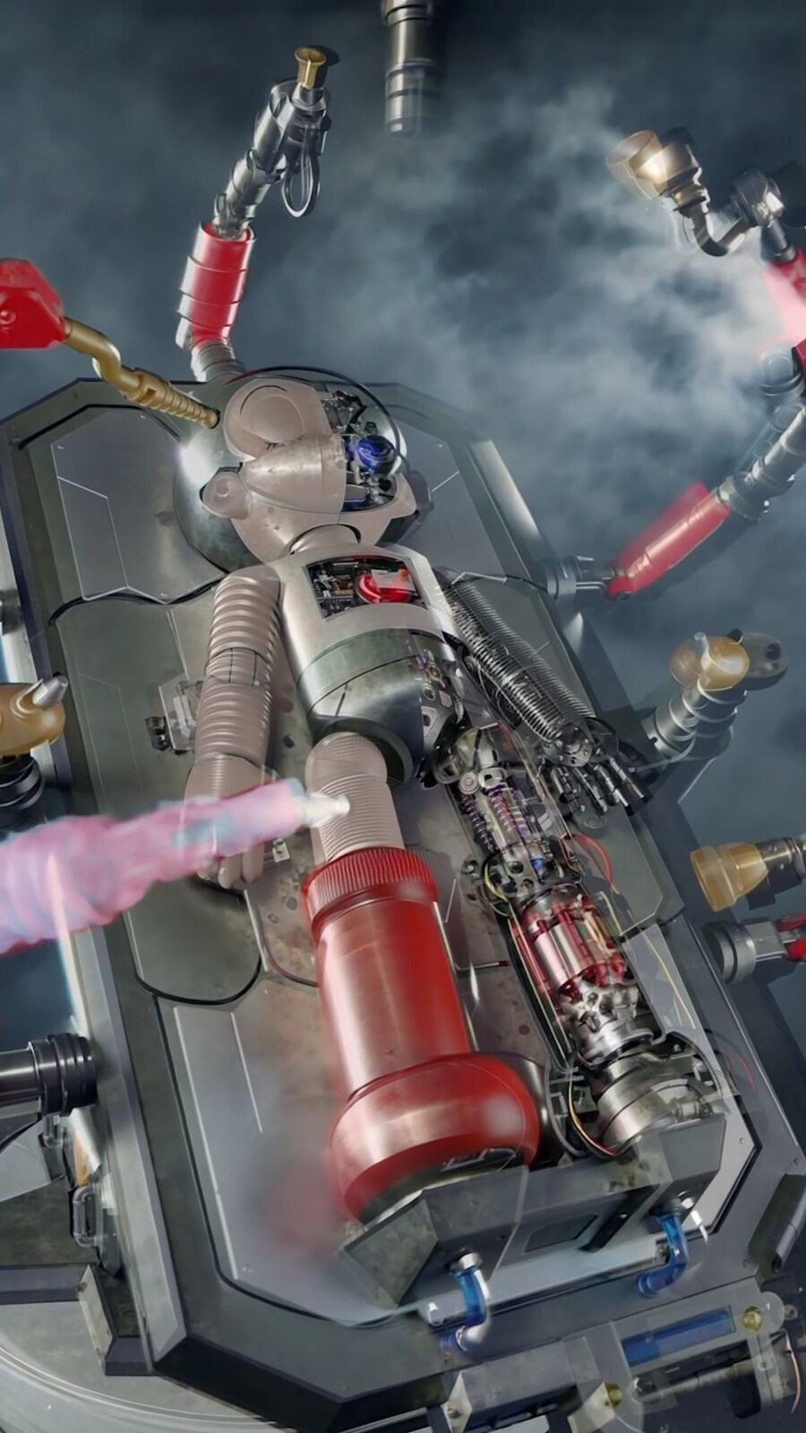 AI 창작그림 게시판 AI와 프라모델로 만들어본 아톰의 탄생