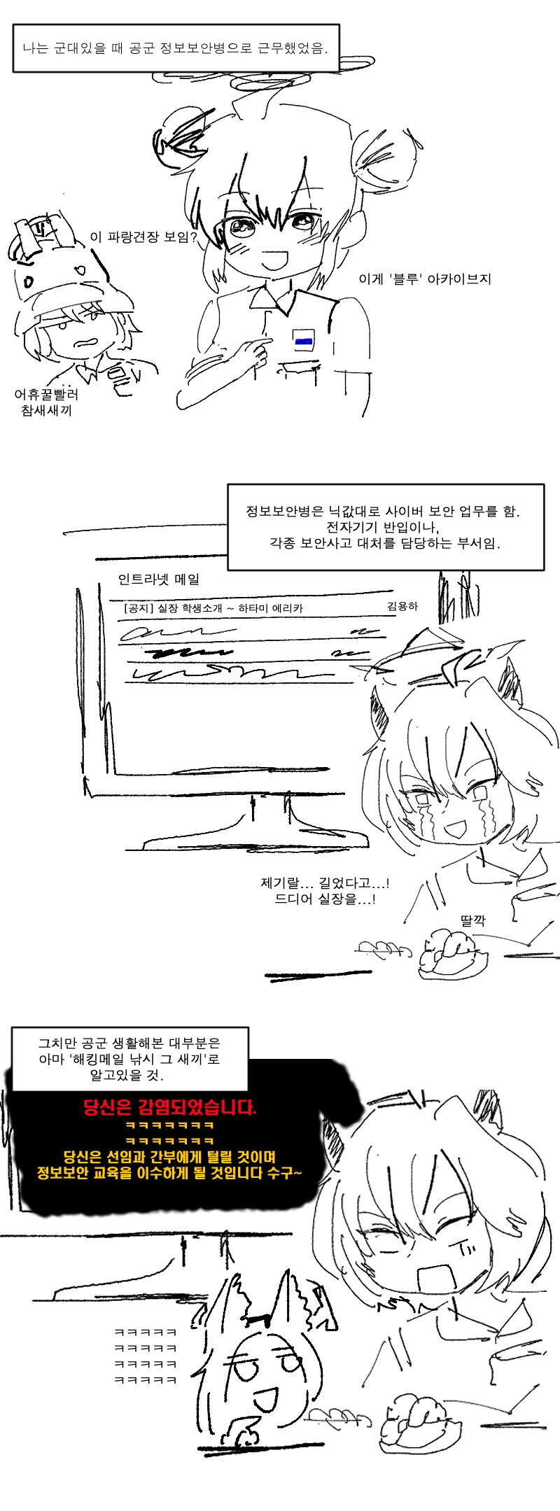 근무지에서 야동 보다 걸린 군종장교.manwha_1.png