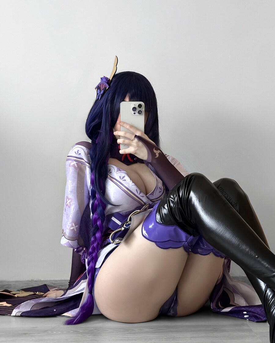 적절한 굵기의 라이덴 쇼군 코스프레_1.jpg