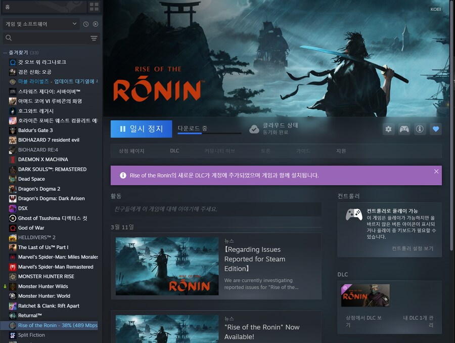 스팀판 로닌 샀어요._1.png