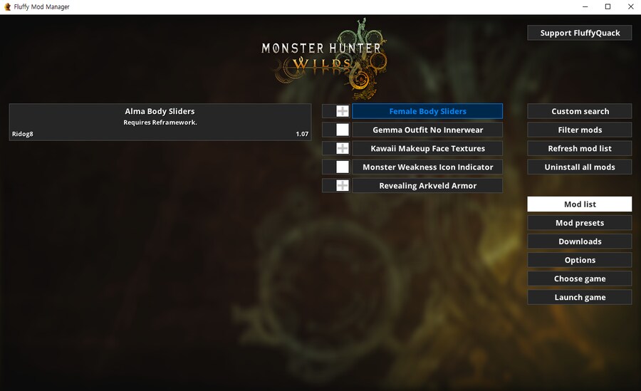 [몬스터 헌터 와일즈] 메이크업/바디 슬라이더 모드 사용법_8.png