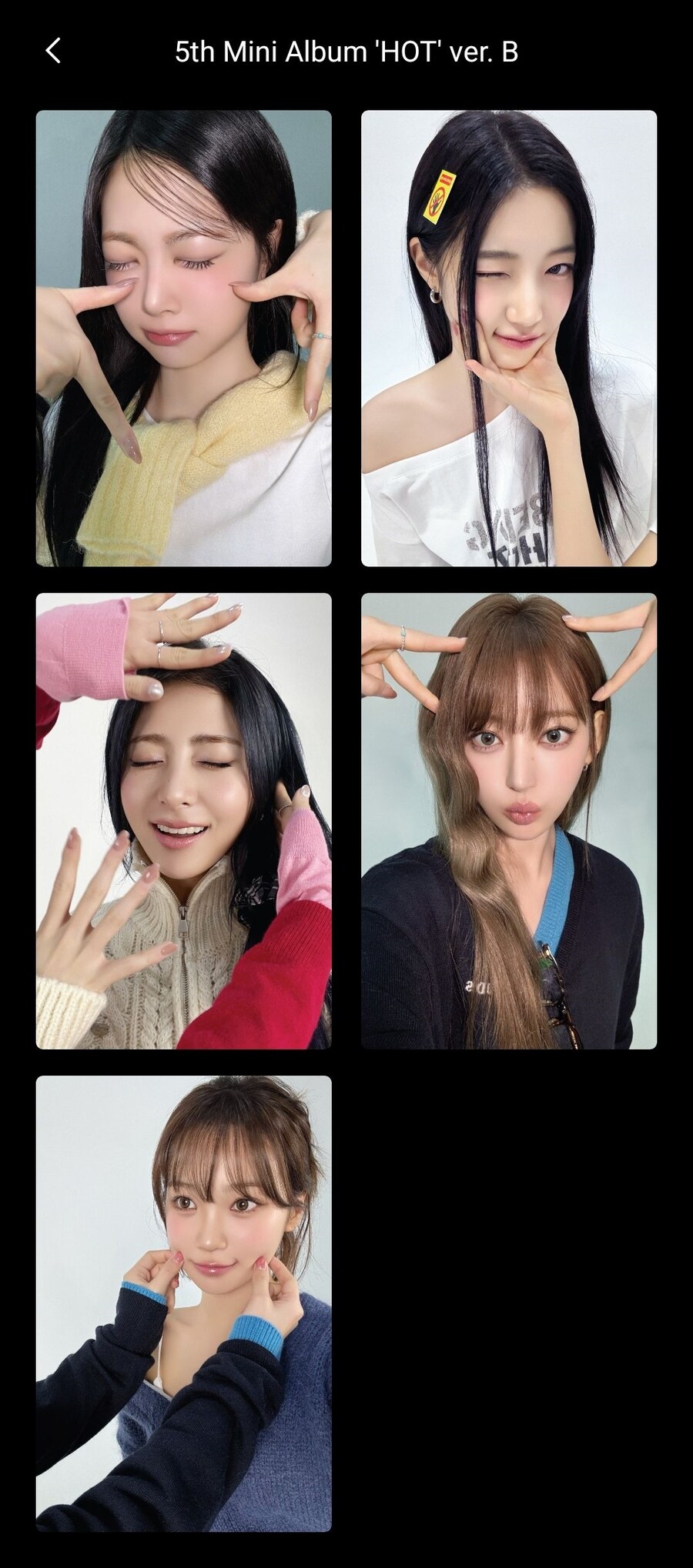 르세라핌 5th Mini Album HOT Weverse Albums B ver._4.jpg