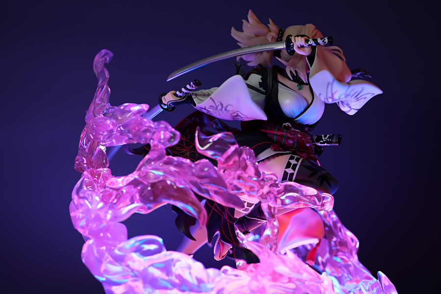 [KTmodel+] 미야모토 무사시 DX ver. +LED베이스_14.webp