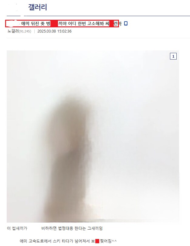 일베 합성, 비하 대대적으로 고소중인 근황_1.png