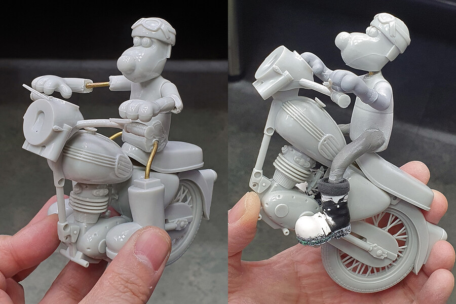 월레스와 그로밋 프라모델 완성_8.jpg