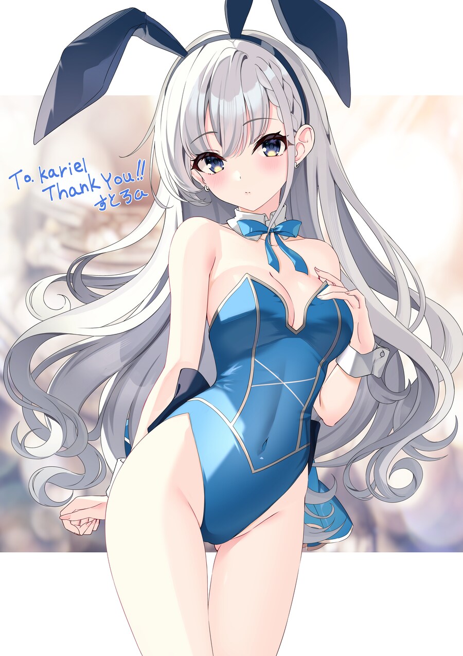 @) 자랑) 하야테 커미션 팬아트 08. @Sutoroa_ 작가님의 바니걸._2.png