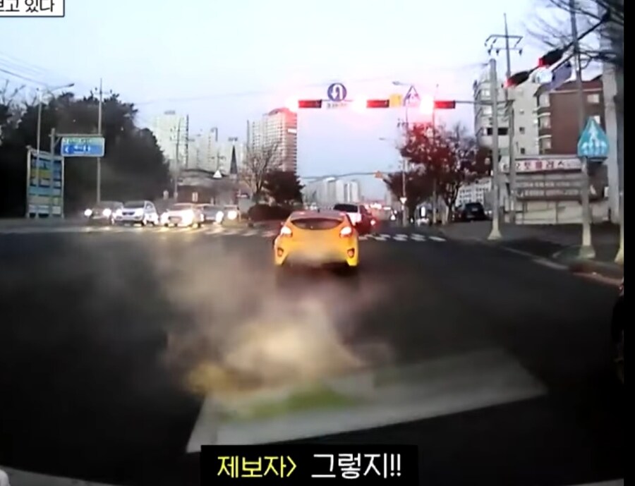출근길에 매번 보던 신호위반 차를 신고할려했던 사람_8.jpg