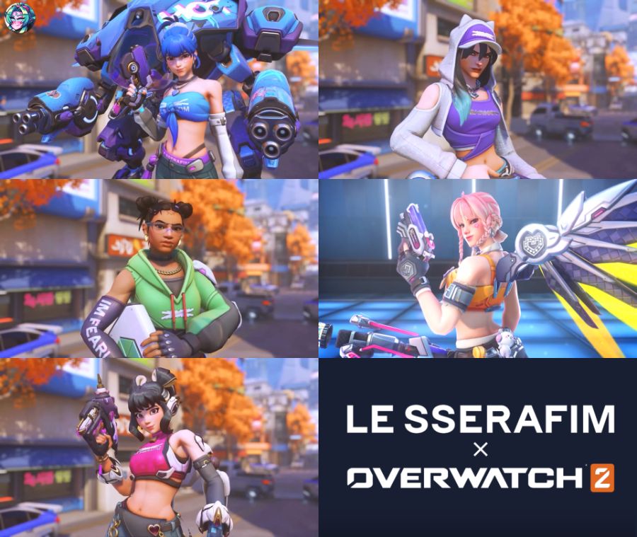 오버워치2 르세라핌 콜라보 스킨 공개 라이브스트림_2.png