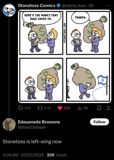 약혐)미국 극우 만화가가 좌파라고 소리들은 이유_1.webp