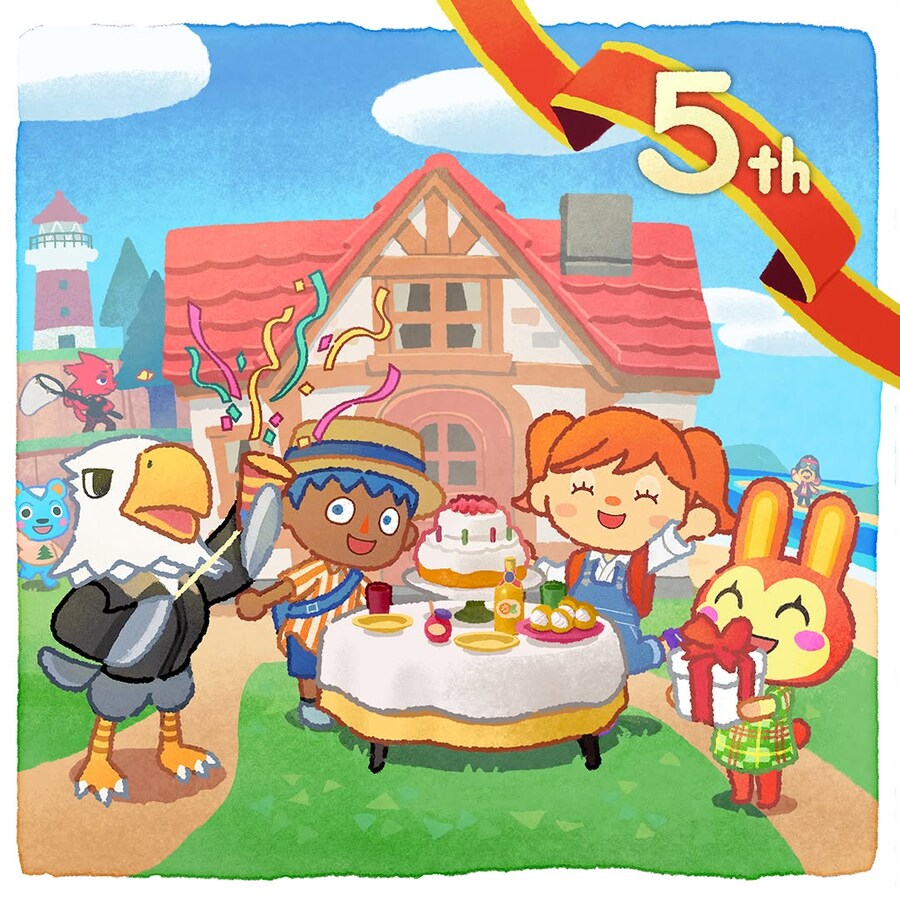 모여봐요 동물의 숲 발매 5주년 공식 축전 일러스트_1.jpg