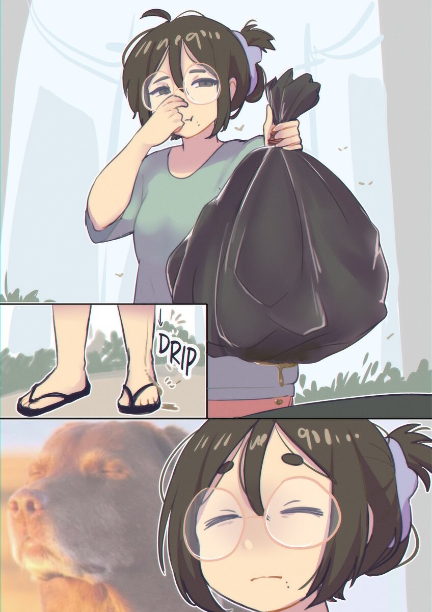 쓰레기 버리러 가다가 가끔 생기는 일.Comic_1.jpg