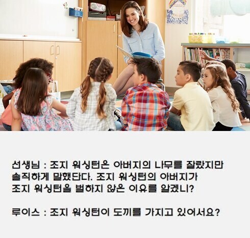 워싱턴이 아버지의 벚나무를 자르고도 안혼난 이유_1.jpg