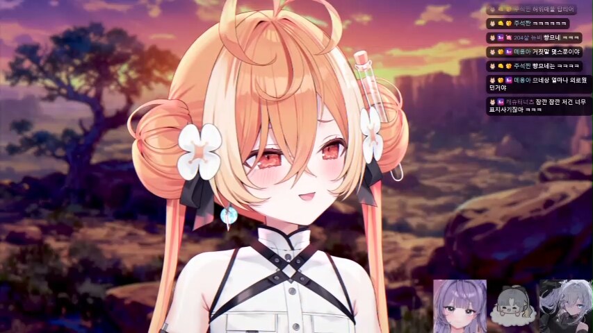 버튜버)오늘은 글리머스 오버쿡드 합방!(마뮤뮤 므므네 샤메이 아일라)_1.png